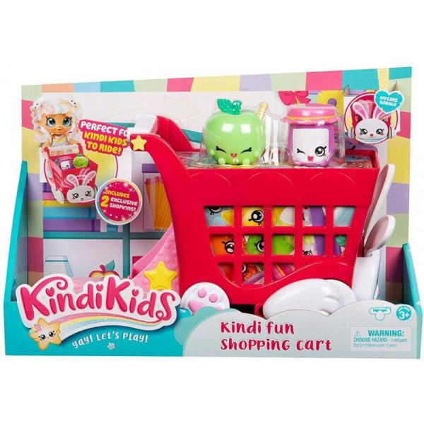 Kindi Kids nákupní vozík s doplňky