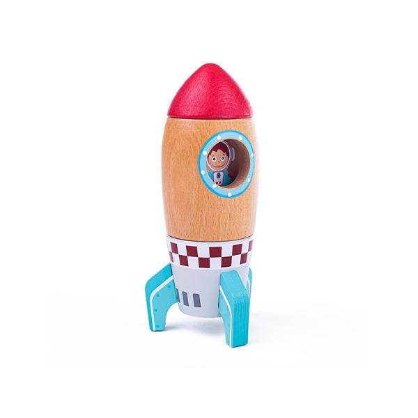 Bigjigs Toys Dřevěná raketa