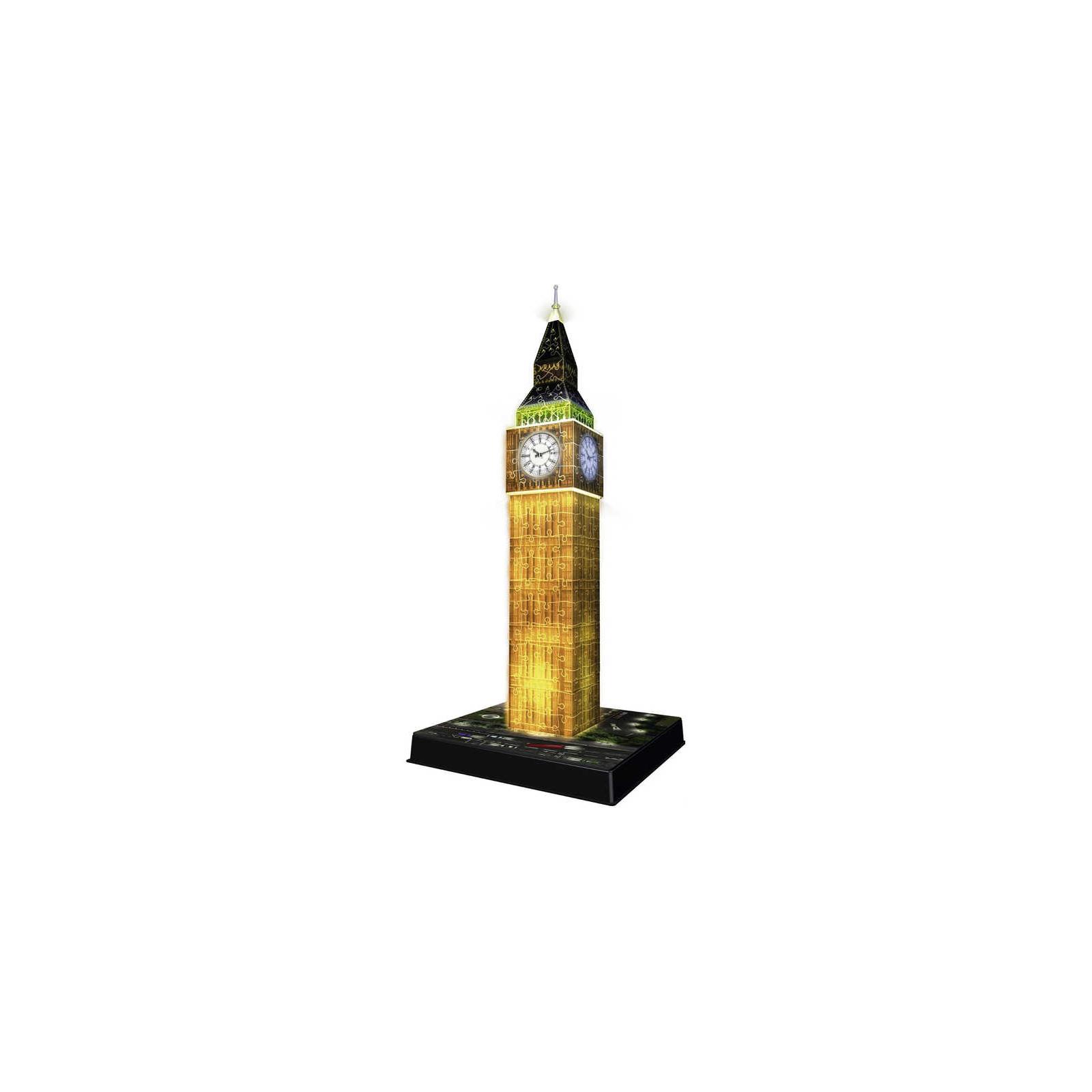 RAVENSBURGER Puzzle 3D Big Ben noční edice na baterie Světlo 216 dílků