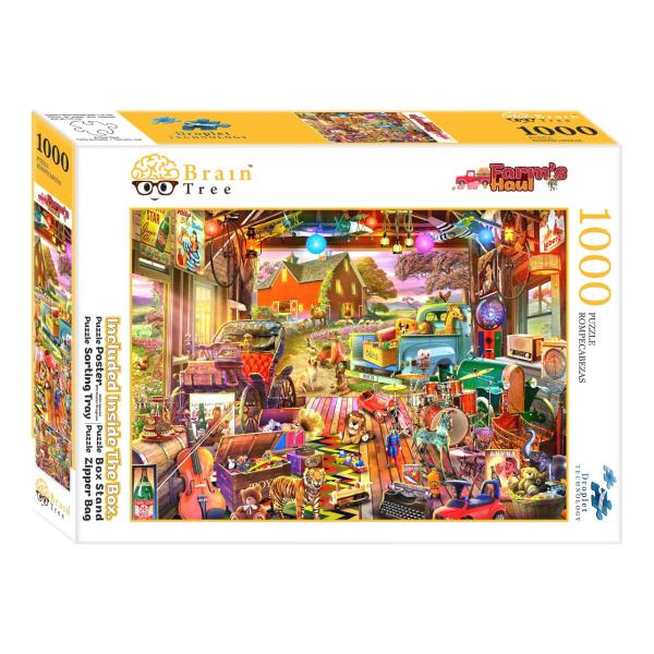 Brain Tree Puzzle Zásoba hraček 1000 dílků