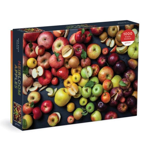 Galison Puzzle Odrůdy jablek 1000 dílků